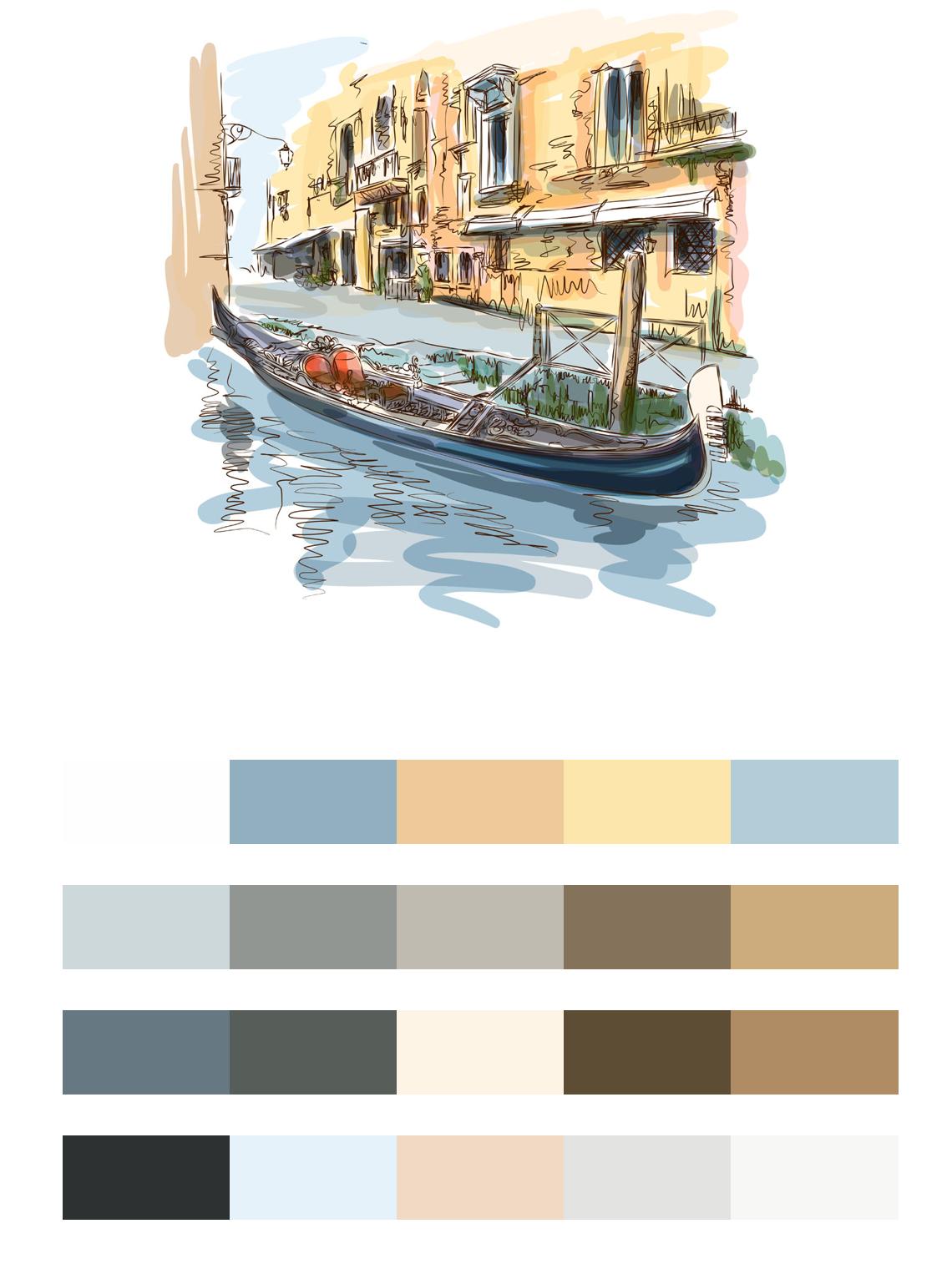 Венеция - Калле Фондамента цвета